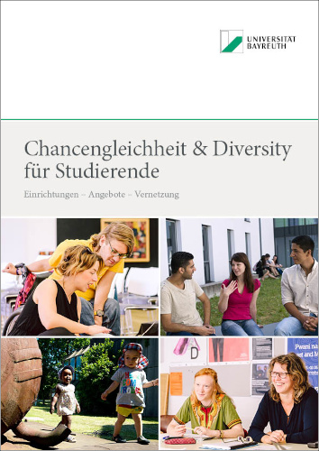Deckblatt Broschüre Chancengleichheit und Diversity für Studierende