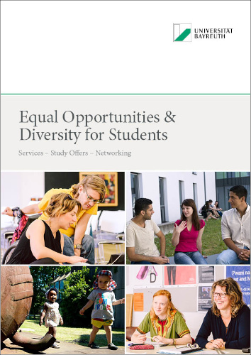 Cover Broschüre Equal Opportunities and Diversity for Students